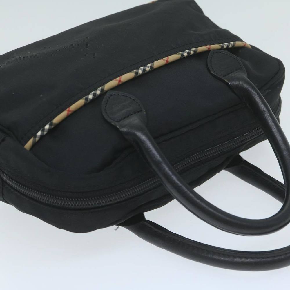 BURBERRY Hand Bag Nylon Black Auth ti1471 - Picture 6 of 16